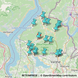 Mappa 21030 Cuveglio VA, Italia (7.4)