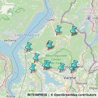 Mappa 21030 Cuveglio VA, Italia (7.99917)