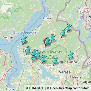 Mappa 21030 Cuveglio VA, Italia (6.54357)
