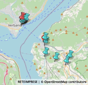 Mappa Via Ceretti, 21014 Laveno-Mombello VA, Italia (4.23267)