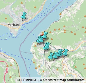 Mappa Via Ceretti, 21014 Laveno-Mombello VA, Italia (2.90545)