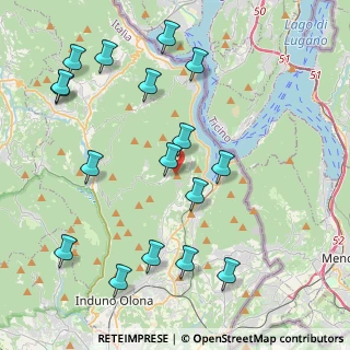Mappa 21050 Cuasso al Monte VA, Italia (4.75176)