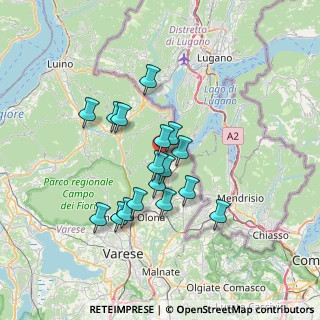 Mappa 21050 Cuasso al Monte VA, Italia (5.67647)