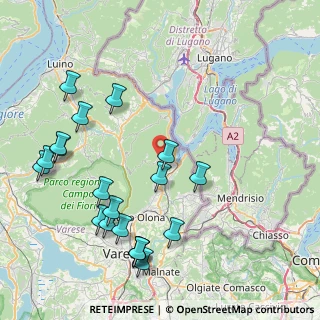 Mappa 21050 Cuasso al Monte VA, Italia (9.6535)