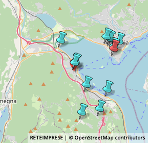 Mappa Via Santa Maria, 28831 Baveno VB, Italia (3.54333)