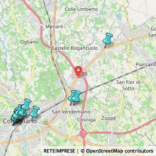 Mappa Supermercato Mega, 31020 San Fior TV, Italia (3.52231)