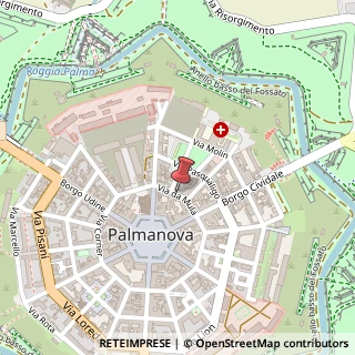 Mappa Via da Mula, 5, 33057 Palmanova, Udine (Friuli-Venezia Giulia)