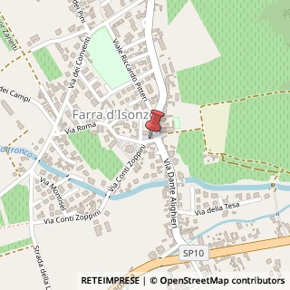 Mappa Piazza Vittorio Emanuele III, 10, 34072 Farra d'Isonzo, Gorizia (Friuli-Venezia Giulia)