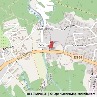 Mappa Via Valcuvia, 21, 21030 Casalzuigno, Varese (Lombardia)