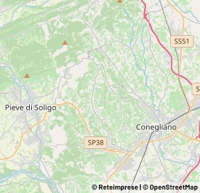 Mappa 31020 Lancenigo TV, Italia (5.0695)