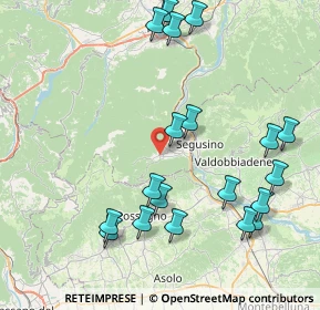 Mappa Via San Lucia, 32031 Alano di Piave BL, Italia (9.278)