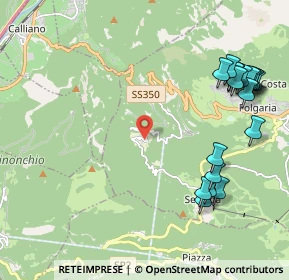 Mappa Frazione La Guardia, 38064 Folgaria TN, Italia (2.6005)