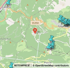 Mappa Frazione La Guardia, 38064 Folgaria TN, Italia (3.47722)
