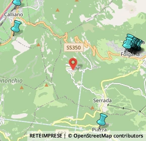 Mappa Frazione La Guardia, 38064 Folgaria TN, Italia (3.4235)
