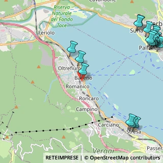 Mappa Via Zenone, 28831 Baveno VB, Italia (3.505)