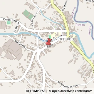 Mappa Via dei Fracassi, 95, 31018 Gaiarine, Treviso (Veneto)