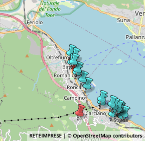 Mappa Viale della Vittoria, 28831 Baveno VB, Italia (2.116)