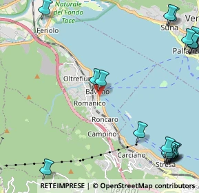 Mappa Viale della Vittoria, 28831 Baveno VB, Italia (3.3235)