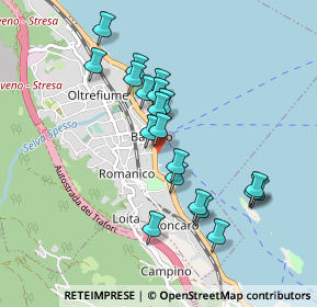 Mappa Viale della Vittoria, 28831 Baveno VB, Italia (0.8115)