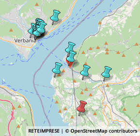 Mappa Cavalcavia Boesio, 21014 Laveno-Mombello VA, Italia (4.2745)