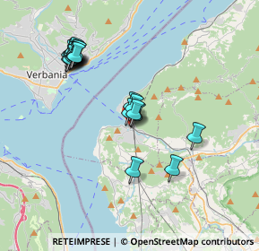 Mappa Cavalcavia Boesio, 21014 Laveno-Mombello VA, Italia (3.569)