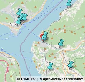 Mappa Cavalcavia Boesio, 21014 Laveno-Mombello VA, Italia (4.60727)