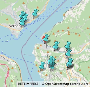 Mappa Cavalcavia Boesio, 21014 Laveno-Mombello VA, Italia (4.4595)