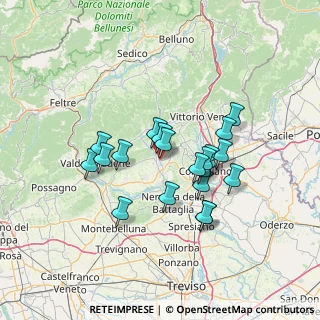 Mappa Via Attilio Fontana, 31053 Pieve di Soligo TV, Italia (11.429)