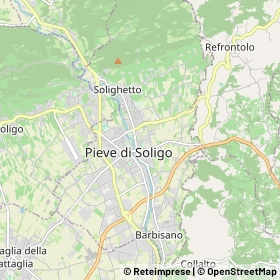 Mappa Pieve di Soligo