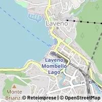 Mapa Laveno-Mombello