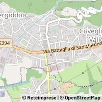Mapa Cuveglio