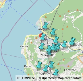 Mappa Via Andlovitz, 21014 Laveno-Mombello VA, Italia (2.00667)