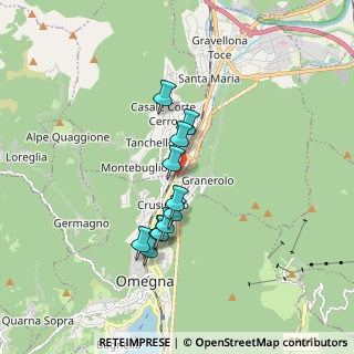 Mappa Via Sant'Anna, 28891 Casale Corte Cerro VB, Italia (1.39)