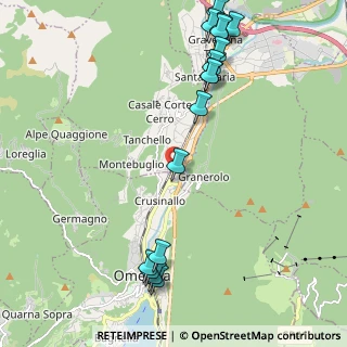 Mappa Via Sant'Anna, 28891 Casale Corte Cerro VB, Italia (2.62375)