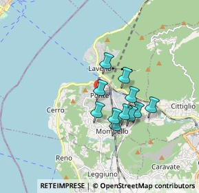 Mappa 21014 Laveno-Mombello VA, Italia (1.27455)