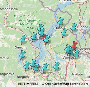 Mappa 21014 Laveno-Mombello VA, Italia (15.698)