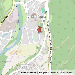 Mappa Via Madre Teresa di Calcutta, 477, 24020 Villa d'Ogna, Bergamo (Lombardia)
