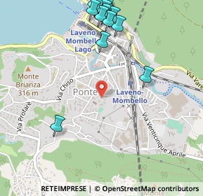 Mappa Via E. Toti, 21014 Laveno-Mombello VA, Italia (0.7065)