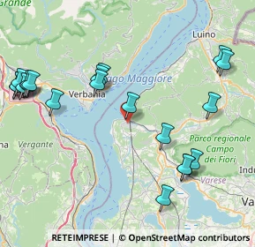 Mappa Via E. Toti, 21014 Laveno-Mombello VA, Italia (9.9615)