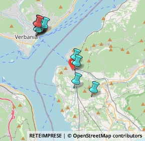 Mappa Via E. Toti, 21014 Laveno-Mombello VA, Italia (4.18077)