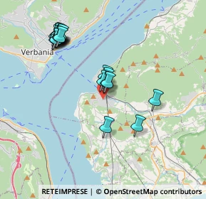 Mappa Via E. Toti, 21014 Laveno-Mombello VA, Italia (3.8425)