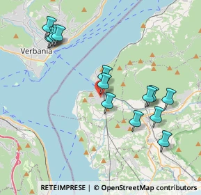 Mappa Via E. Toti, 21014 Laveno-Mombello VA, Italia (4.04643)