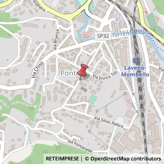 Mappa Via C. Battisti, 59, 21014 Laveno-Mombello, Varese (Lombardia)