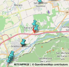Mappa Via del Filatoio, 34072 Farra d'Isonzo GO, Italia (2.94583)