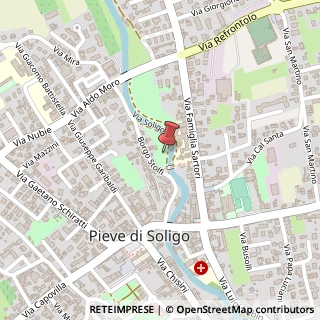 Mappa Via borgo stolfi 5, 31053 Pieve di Soligo, Treviso (Veneto)