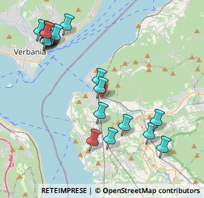 Mappa Via Molinetto, 21014 Laveno-Mombello VA, Italia (4.679)