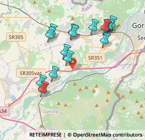 Mappa Villesse - Gorizia, 34072 Farra d'Isonzo GO, Italia (3.76533)