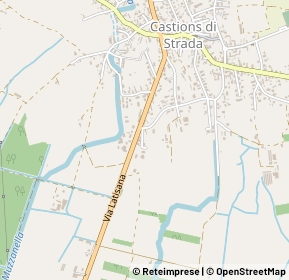 Mappa Vicolo Levada, 33050 Castions di Strada UD, Italia (0.524)