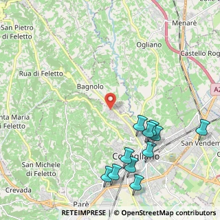 Mappa Via Monte Tofane, 31015 Conegliano TV, Italia (2.55182)