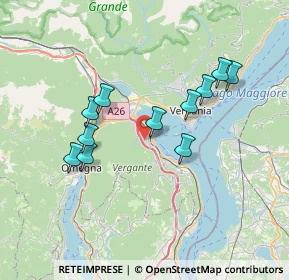 Mappa Via Fraccaroli, 28831 Baveno VB, Italia (6.48636)